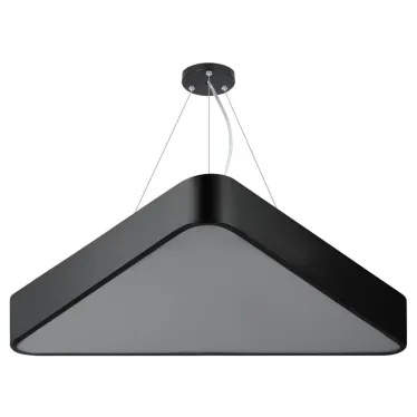 Светильник LED Geometria Delta SPO-151-B-40K-030 30Вт 4000К IP40 черный подвесной драйвер внутри