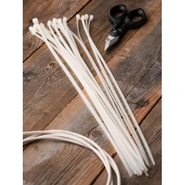 Хомут P6.6 стандартный белый 4.8x400 (100шт) FlexLock PROxima