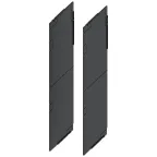 Перегородка межфазная комп. 2 шт. для выкатного ВА-752 3Р