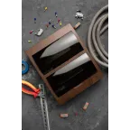 Щит распределительный навесной ЩРН-П-24 темное дерево IP41 PROxima