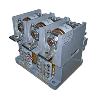Контактор вакуумный КВТ-1,14-4/400-3 У3, трёхполюсный, 400А, 220В DC, 4з+3р, нереверсивный, без реле.