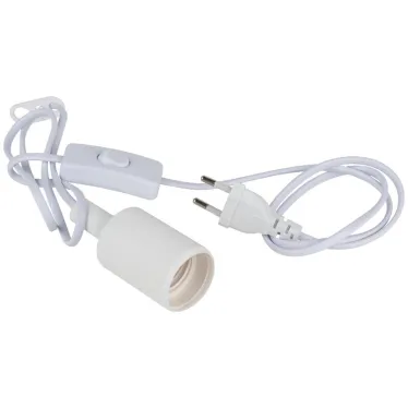 Светильник для растений FITO-Holder E27 с проводом и выключателем для фитоламп с цоколем Е27