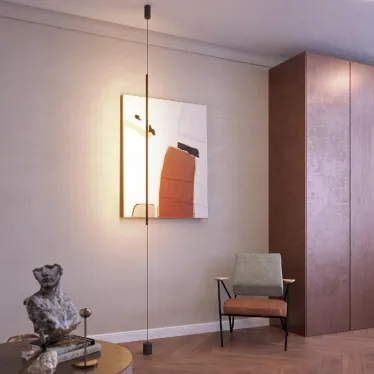 Светильник SP-TABOO-FLOOR-S1300-14W Day4000 (BK, 90 deg, 230V) (, IP20 Металл, 3 года)