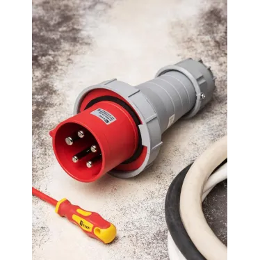 Вилка переносная 0452 3Р+РЕ+N 125А 380В IP67 PROxima