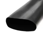Термоусаживаемая трубка клеевая 180,0 58,0 мм, (3-4-1) черная, упаковка 1 м, REXANT