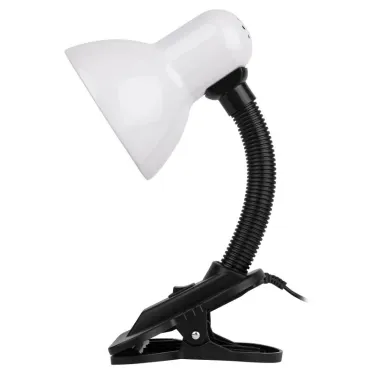 Светильник настольный на прищепке белый N-102-E27-40W-W ЭРА