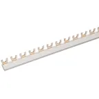 Шина соединительная типа FORK вилка 1Р 63 А 1 м 20шт, REXANT