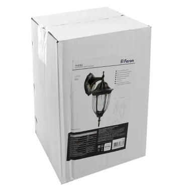 Светильник НБУ-60w вниз Е27 IP44 черное золото