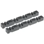 Изолятор шинный плоский ИШП 4P для шин 5 и 10 мм 303 мм