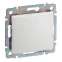 Выключатель одноклавишный, в рамку, белый
