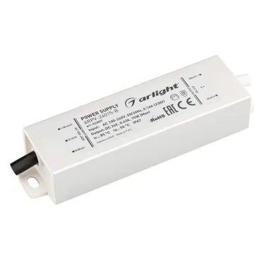 Блок питания ARPV-24015-B (24V, 0.6A, 15W) (ARL, IP67 Металл, 3 года)