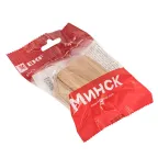 Выключатель 1-клавишный ОП Минск 10А с индикатором светлое дерево