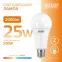 Лампа светодиодная LED 25 Вт 2000 лм 3000К А70 груша теплый E27 AC 220В Elementary Gauss