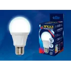 Лампа светодиодная. Форма ''А'', матовая. Яркая. (4000K). Картон.