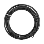 Труба гладкая жесткая ПНД черная d16мм (100м) PROxima