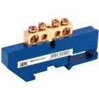 Шина N ноль на DIN-изоляторах ШНИ-8х12-4-Д-С