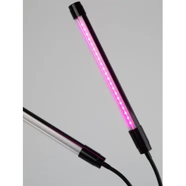 Светильник для растений на прищепке FITO-20W-АLED-N красно-синего спектра 12 Вт черный