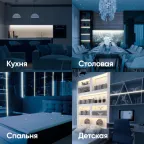 Лента светодиодная LS2835-27-252-24-33-3000К-triple-5m (40/320)