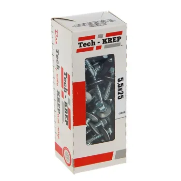 Шуруп кровельный 5,5х25 сверлоконечный (60шт) - коробка