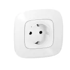 Valena Allure with NETATMO Умная розетка 2К+З 16А 230В. Цвет Белый