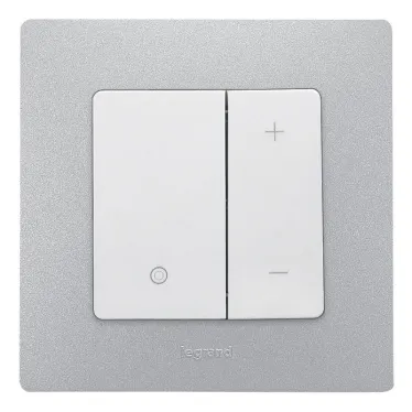 ETIKA Диммер нажимной 400Вт белый