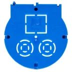 Коробка установочная сборная оконечная КМТ-010-4005 для твердых стен (71х45) с саморезами