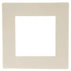 Рамка 1 пост, слоновая кость