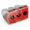 Клемма 3-проводная 2.5 - 6.0мм2 одножильный. красный (уп/50шт) | 773-173 | WAGO