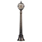 Светильник НТУ-60w столб Е27 IP44 черное золото