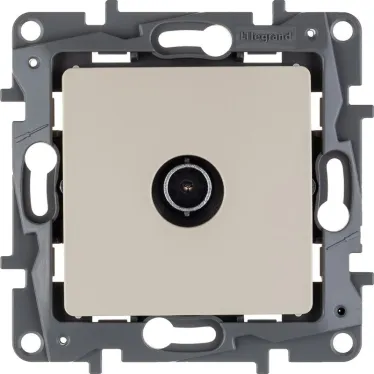 ETIKA Розетка телевизионная TV Звезда слоновая кость