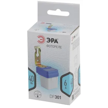 Датчик освещенности Фотореле серый, макс. нагрузка 1300 ВА IP44 DF 301