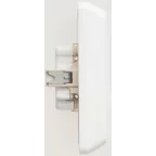 ЭТЮД Розетка двойная скрытой установки с заземлением без шторок 16А 250B, белый