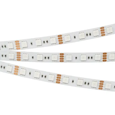 Лента RT-B72-10мм 12V RGB (15 W/m, IP20, 5060, 5м) (15 Вт/м, IP20)