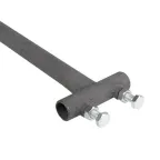 Держатель мачты молниеприемника к стене, D-20мм, вынос 100мм, L- 530