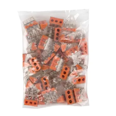 Клемма СМК 773-173 (с пастой) 3 отверстия 2.5-6.0мм2 (уп.50шт.) PROxima