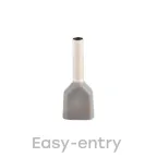 Наконечник штыревой втулочный изолированный НШвИ (2) 0.75-8 (50шт)