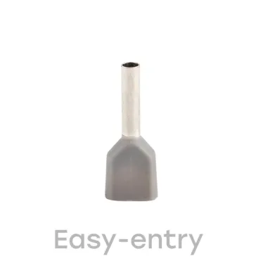 Наконечник штыревой втулочный изолированный НШвИ (2) 0.75-8 (50шт)