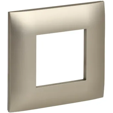 SKANDY Рамка 1-местная SK-F01Sh шампань IEK