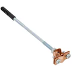 Держатель проводника круглого 8-10мм для бетонного фасада медь