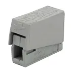 Клемма строительно-монтажная СМК 224-101 для свет-ка на 1 проводник серая 100 шт, REXANT