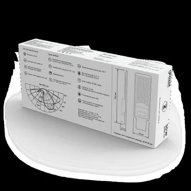 Светильник уличный консольный ДКУ 50 Вт 5000 лм 5000К AC 220В IP65 355х155х57мм широкая КСС Ш Avenue Gauss