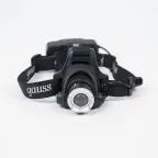 Фонарь светодиодный налобный 5 Вт 450 лм Черный IP44 аккумуляторный Li-ion 2400мАч GFL Gauss