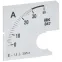 Шкала сменная для амперметра Э47 30/5А класс точности 1,5 72х72мм