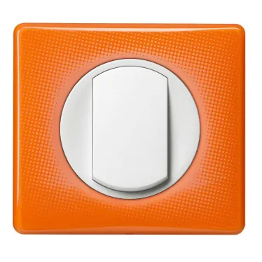 Celiane Лицевая панель выключателя/переключателя 067001/02/31/32 с контурной подсветкой белый