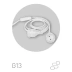 Патрон FITO-Holder G13 IP65 mini для ламп FITO до 600 мм 2хG13 с выключателем, вилкой 1.5 м