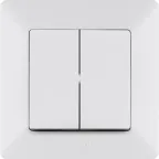 Valena LIFE Рамка 1 пост белая универсальная