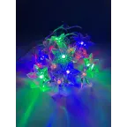 ENIN-3Z Гирлянда LED Нить Цветы 3 м мультиколор, 220V, IP20 (36/864)