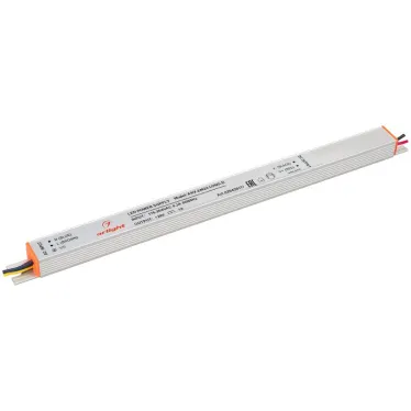 Блок питания ARV-24024-LONG-D (24V, 1A, 24W) (ARL, IP20 Металл, 2 года)