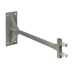 Держатель мачты молниеприемника к стене, D-20мм, вынос 100мм, L- 530