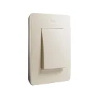 Рамка 1 пост слоновая кость